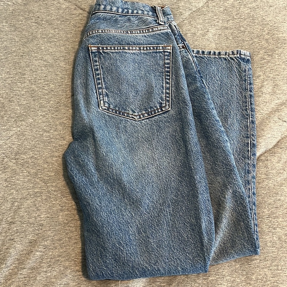 Reformation Julia Cropped High Rise Cigarette jeans